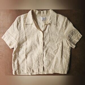 Aritzia 100% Linen Shirt